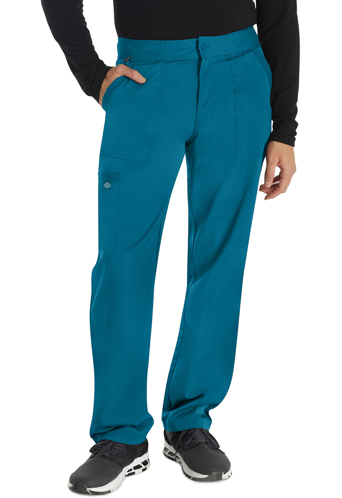 Men's Men's Mid Rise Straight Leg Pant - Caribbean Blue